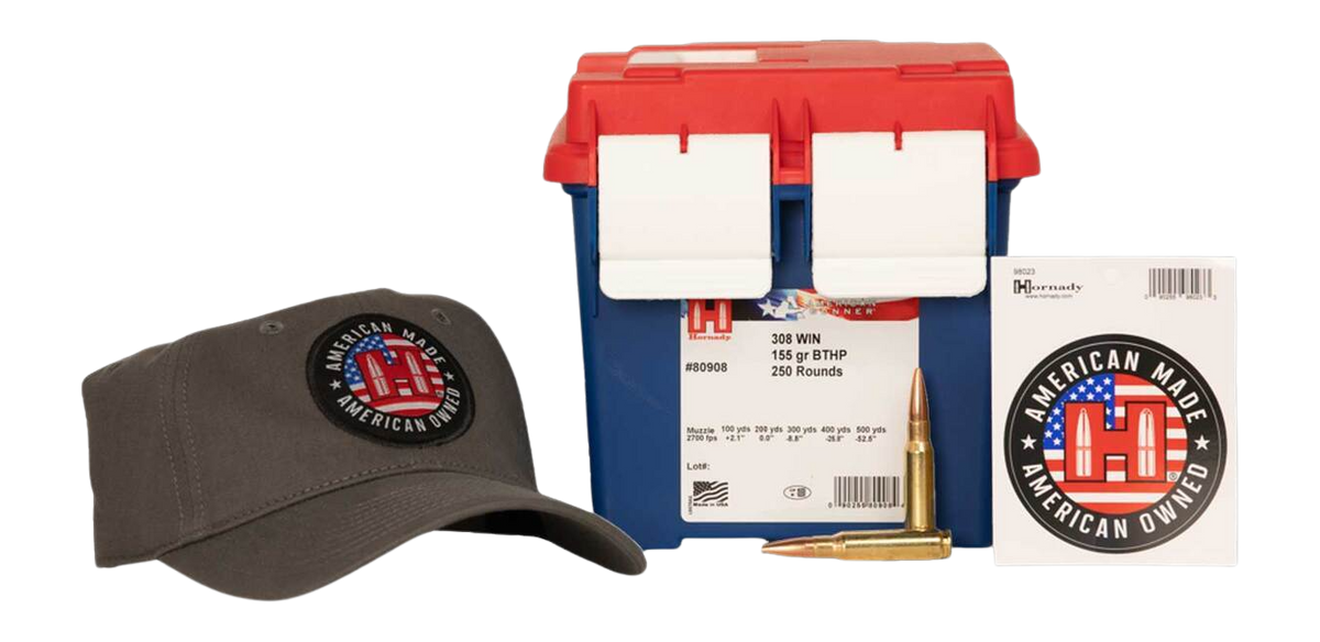 Hornady American Gunner .308 Winchester 155gr BTHP Match - Box or Case