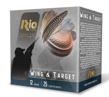 Rio Ammunition Wing & Target 12 Gauge 2.75" 1-1/8 oz #7.5 Shot - Box or Case