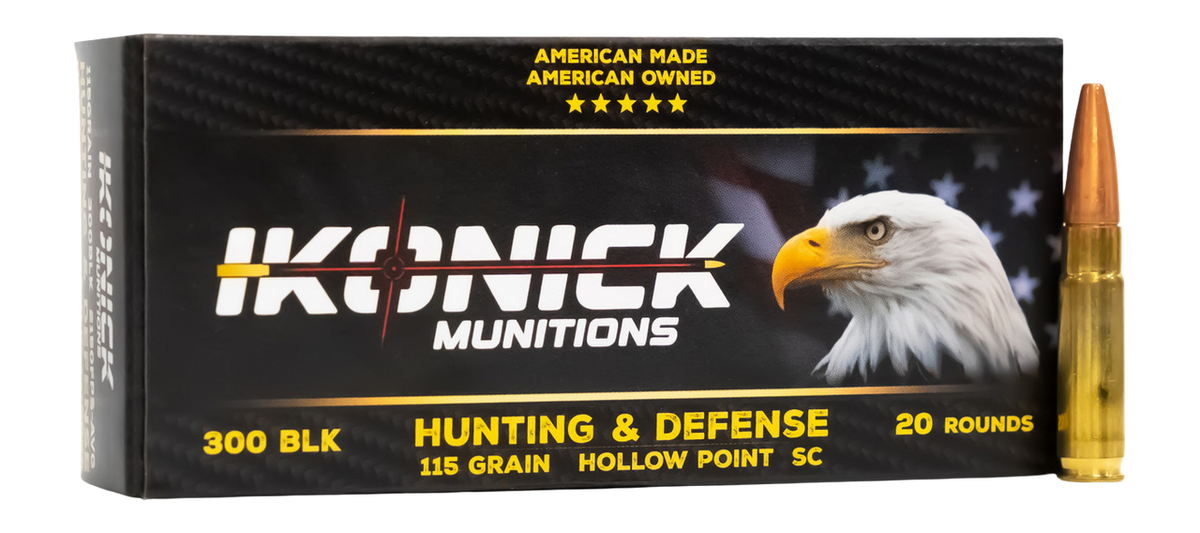 IKONICK USA 300 Blackout 115gr 20rd Box - Box or Case