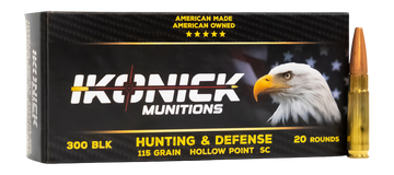 IKONICK USA 300 Blackout 115gr 20rd Box - Box or Case