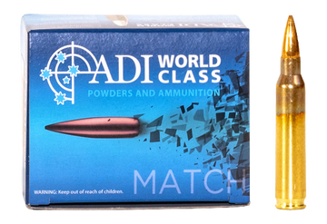 Global Ordnance ADI World Class 223 Remington 69gr Sierra MatchKing HPBT - Box or Case