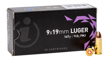 IGMAN 9mm Luger 147gr FMJ - Box or Case