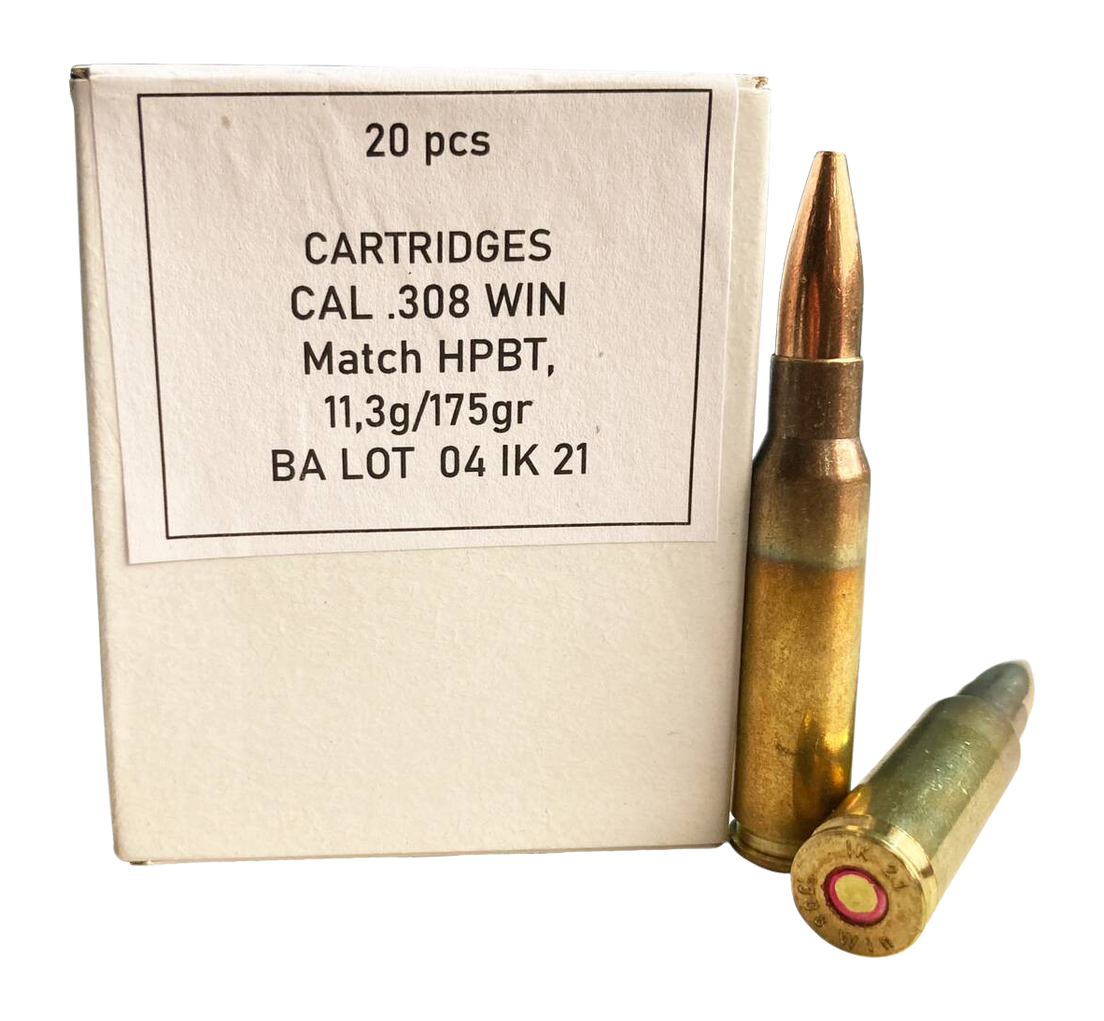 Global Ordnance Igman 308 Winchester 175gr HPBT 20/50 - Box or Case