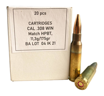 Global Ordnance Igman 308 Winchester 175gr HPBT 20/50 - Box or Case