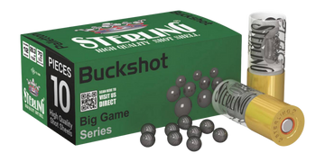 Global Ordnance Sterling 12 Gauge 2.75" 9-Pellet 00 Buckshot - Box or Case