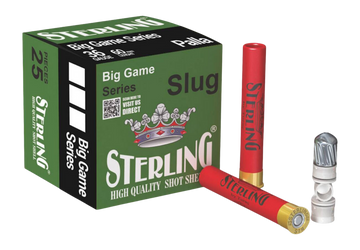 Sterling Big Game .410 Bore 2.5" 1/4 oz Rifled Slug - Box or Case