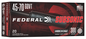 Federal Subsonic 45-70 Government 300gr TSP - Box or Case