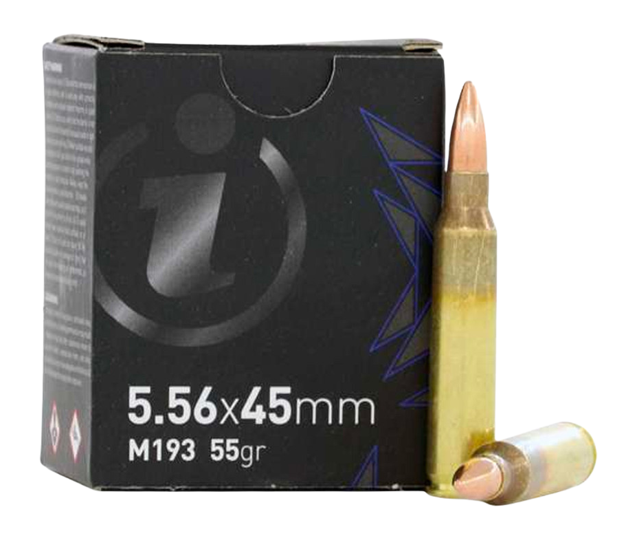 Global Ordnance Igman 5.56x45mm M193 55gr FMJ 20rd Rifle Ammo - Box or Case