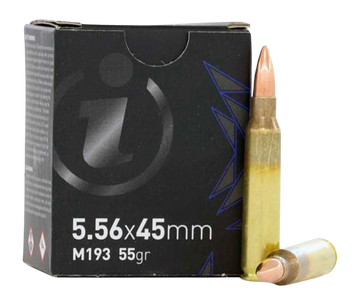 Global Ordnance Igman 5.56x45mm M193 55gr FMJ 20rd Rifle Ammo - Box or Case