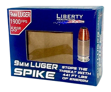 Liberty Ammunition SPI2 9mm Luger 55 gr - Box or Case