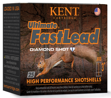 Kent Cartridge Ultimate Fast Lead 410 Bore 3" 11/16 oz #7.5 Shot 25 Rd - Box or Case