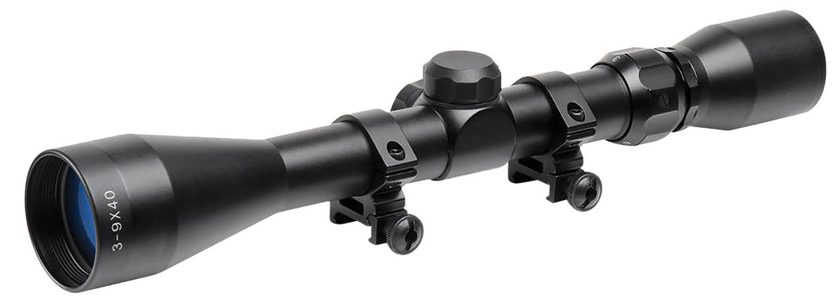 TruGlo Buckline Black Anodized 3-9x 40mm 1" Tube BDC Reticle