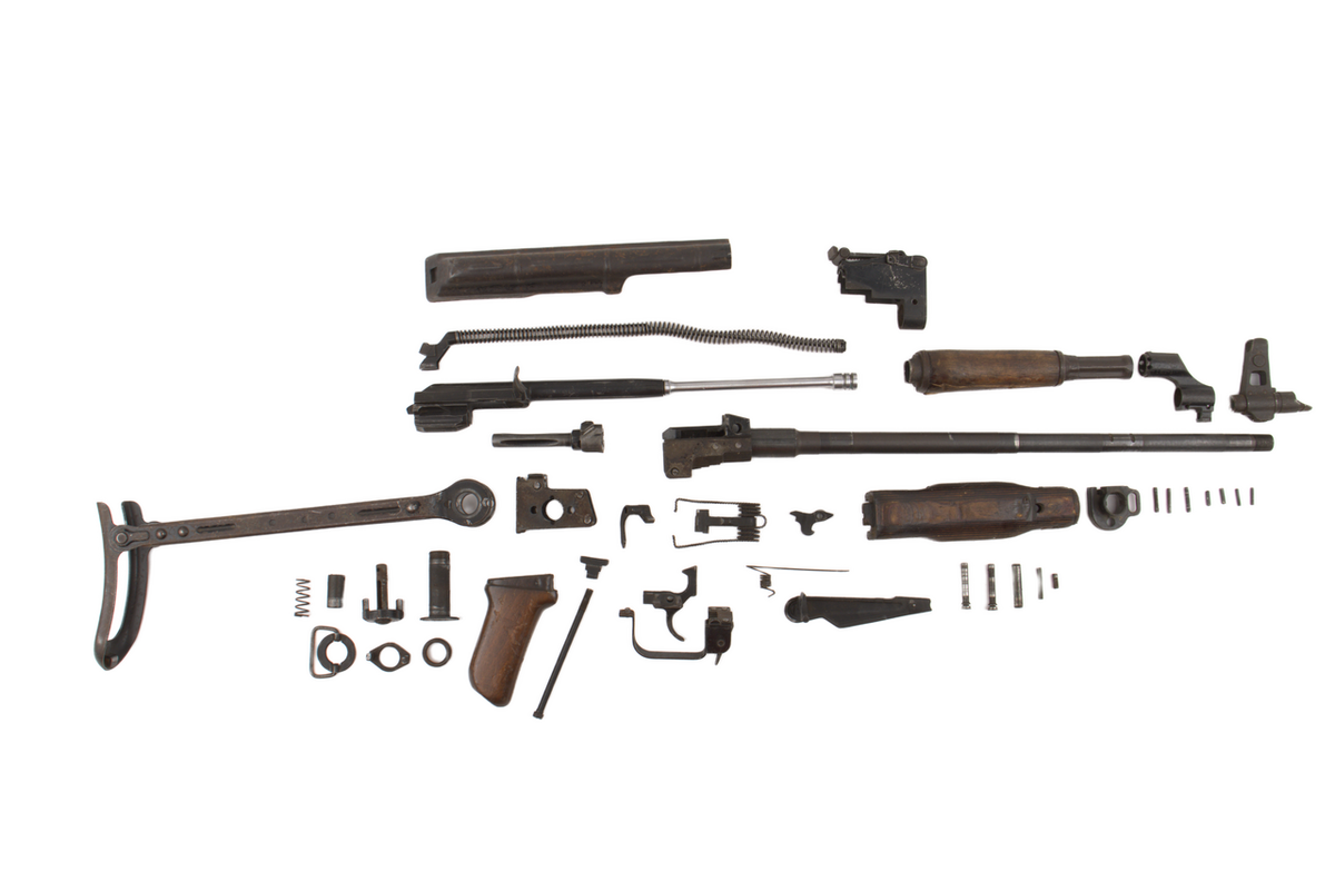 Polish AKM-47 Underfolding Stock Parts Kit 7.62x39 - S/N CH36579