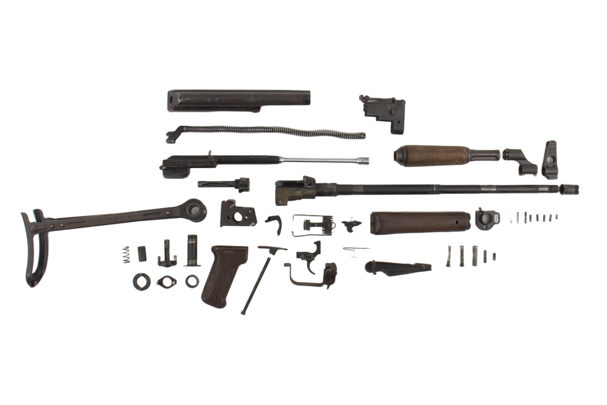 Polish AKM-47 Underfolding Stock Parts Kit 7.62x39 - S/N SG30843