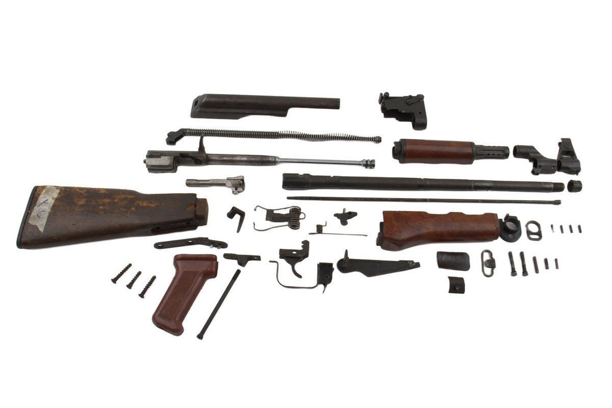 Bulgarian AK-47 Parts Kit 7.62x39 - Fixed Stock - Non-Matching - S/N AA0591