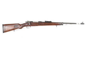 M48 8mm Mauser Bolt Action Rifle Sporterized - Overall Surplus Good Condition (41)
