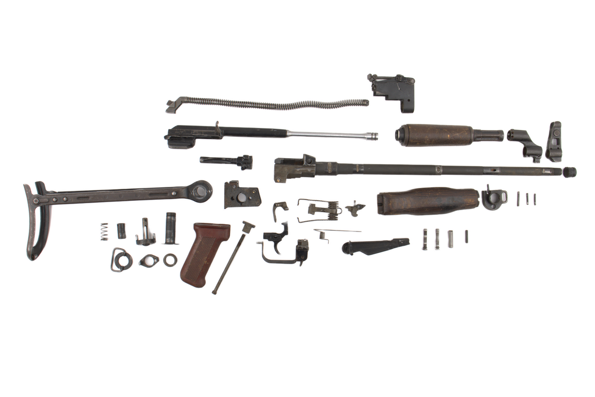 Polish AKM-47 Underfolding Stock Parts Kit 7.62x39 - S/N CH11742