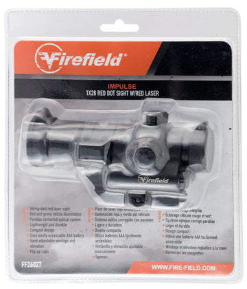 Firefield Impulse 1x28 Red Dot Sight w/Red Laser