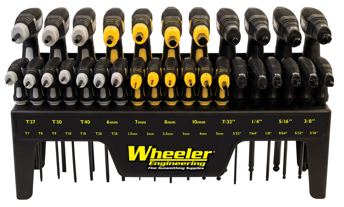 Wheeler 30 Piece SAE/Metric Hex and Torx P-Handle Set