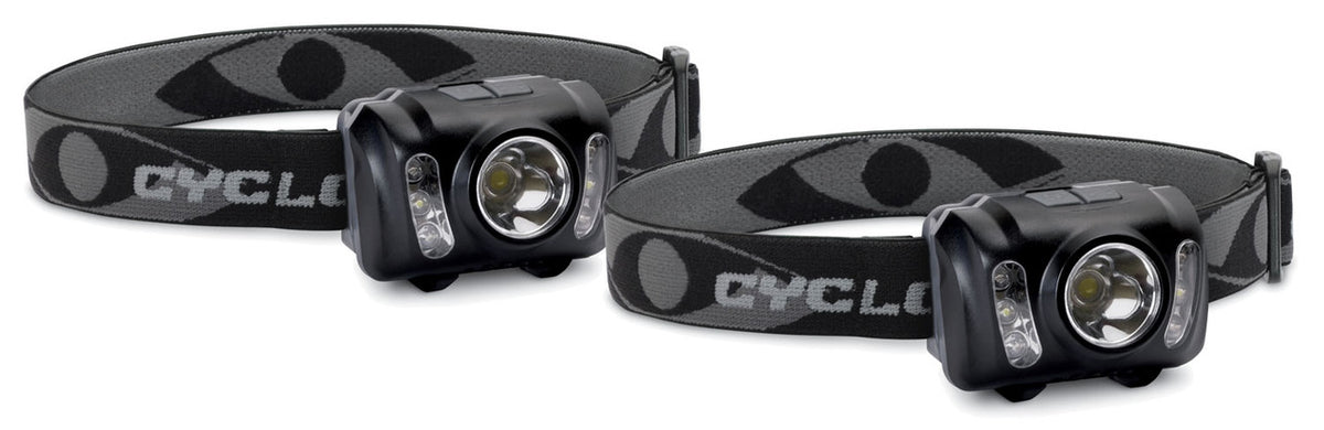 Cyclops Solutions Headlamp LED 210 Lumen AAA Polymer 2 Pack
