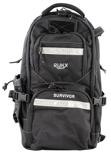 Survivor Backpack Black Rukx Gear