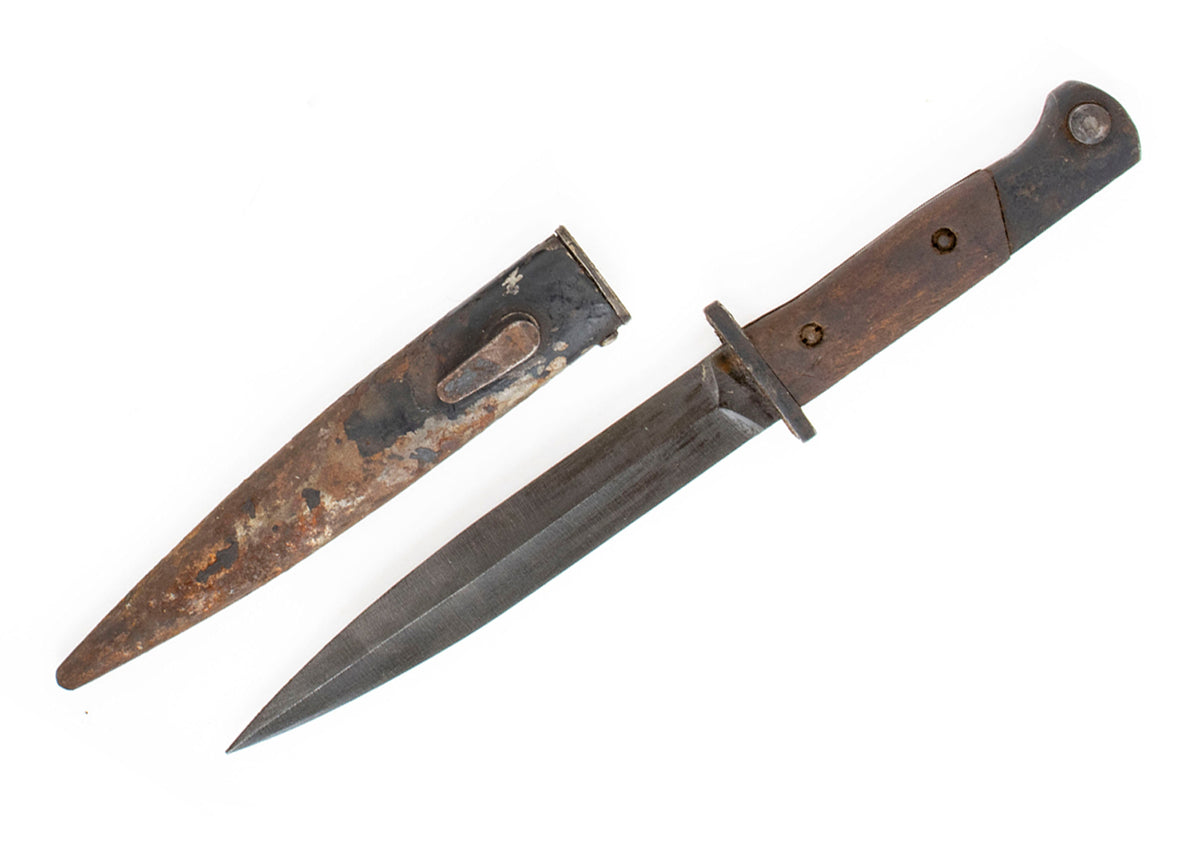 FBP M948 SMG Original Bayonet with Scabbard - Poor
