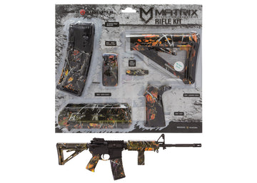 Matrix Diversified Ind MAGMIL42WF Magpul AR-15 Carbine Accessory Kit Wildfire Camo Ambidextrous