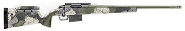 Discover the Springfield Armory Model 2020 Waypoint BAW92265CMGA in 6.5 Creedmoor with a 22” fluted barrel. Features Mil-Spec Green Cerakote finish, Evergreen Camo adjustable carbon fiber stock, and TriggerTech adjustable trigger—ideal for precision shooting.