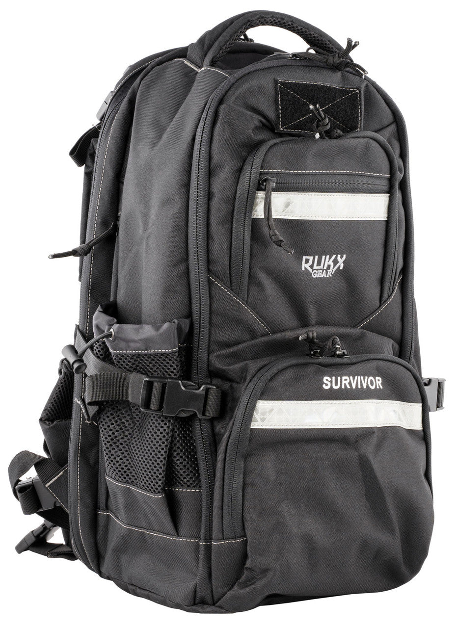 Survivor Backpack Black Rukx Gear