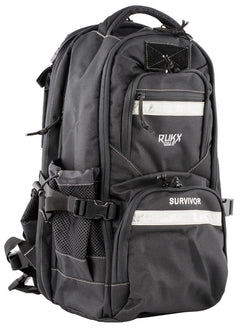 Survivor Backpack Black Rukx Gear