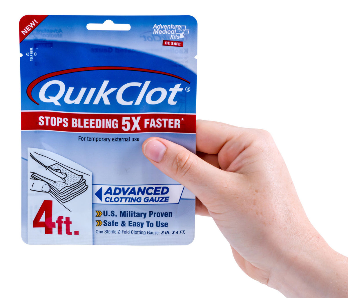 QuikClot Clotting Gauze
