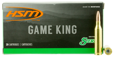 HSM Game King 243 Win 85gr Sierra GameKing Spitzer Boat Tail - Box or Case