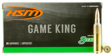 HSM Game King 6.5x284 Norma 140gr Sierra GameKing Spitzer Boat Tail 20 Rd - Box or Case