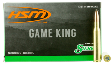 HSM Game King 270 Win 130gr Sierra GameKing Spitzer Boat Tail - Box or Case