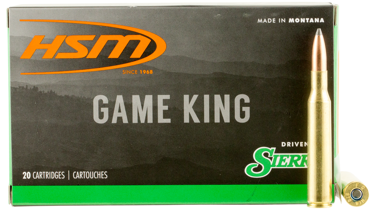 HSM Game King 270 Win 150gr Sierra GameKing Spitzer Boat Tail 20 Rd - Box or Case