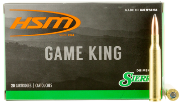 HSM Game King 270 Win 150gr Sierra GameKing Spitzer Boat Tail 20 Rd - Box or Case