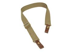 AK/SKS Rifle Sling with Leather Tabs