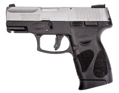 Taurus G2c Semi Auto Pistol 9mm Luger 3.2" Barrel 12 Rounds Matte Stainless Steel Slide with Black Polymer Frame