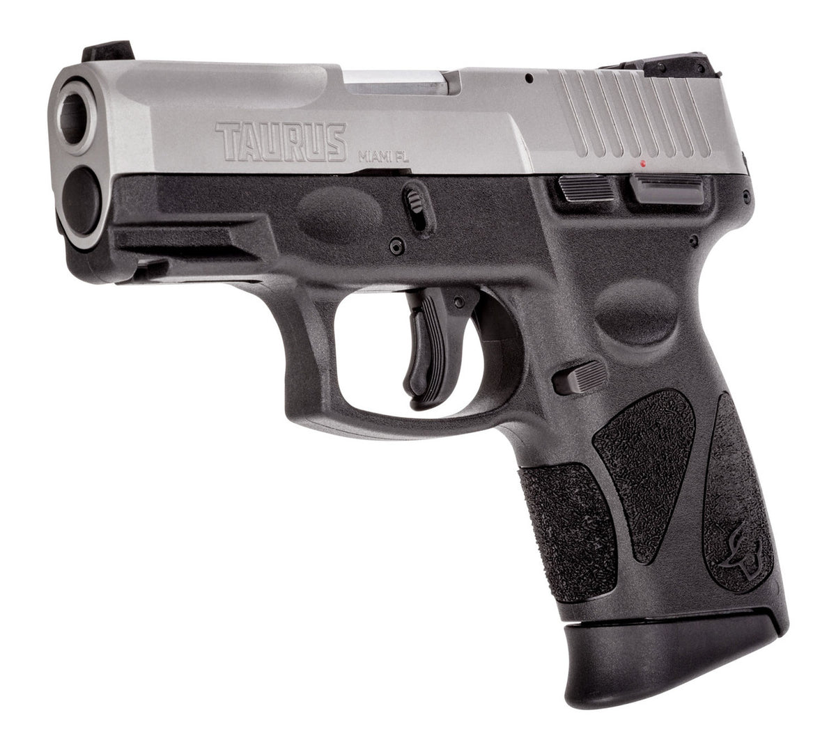 Taurus PT111 G2C 9mm Luger Semi Auto Pistol 3.2" Barrel 10 Rounds 3 Dot Sights Black Polymer Frame Stainless Finish