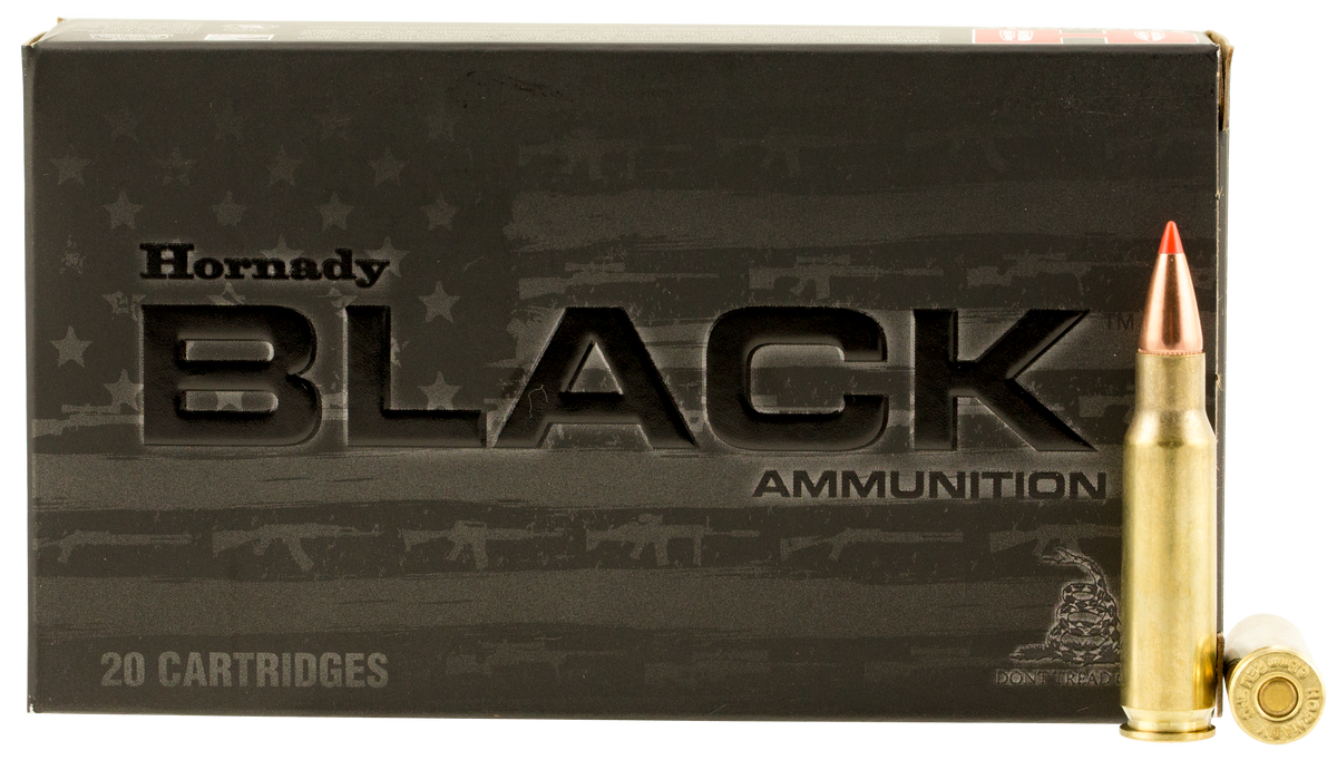 Hornady Black 6.8mm Rem SPC 110gr V-Max 20rd Box - Box or Case