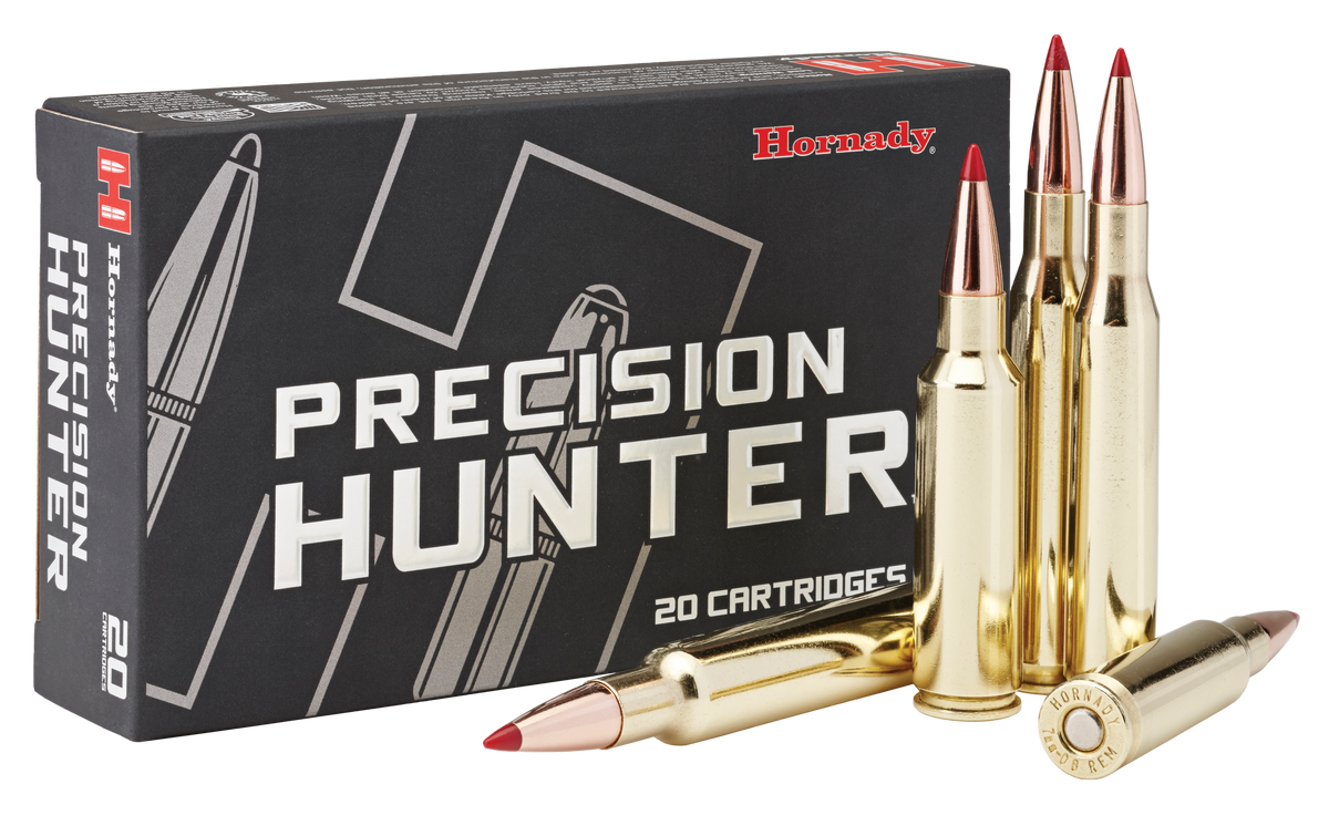 Hornady Precision Hunter 7mm-08 Rem 150gr ELD-X 20rd - Box or Case