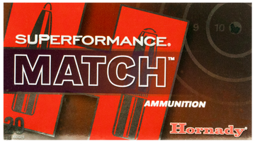 Hornady Superformance Match 308 Win 168gr ELD Match 20rd - Box or Case