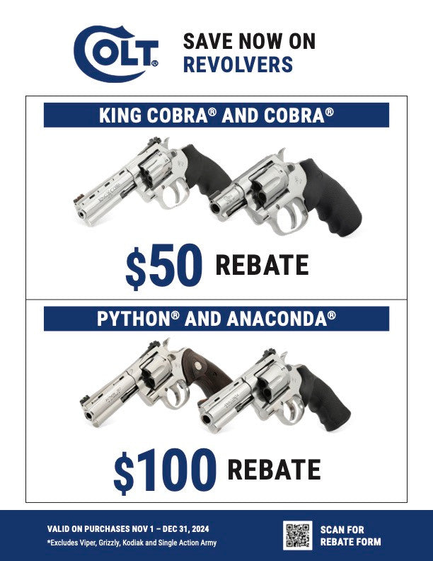 Colt King Cobra .357 Mag Revolver 2" Barrel with Hogue Grips