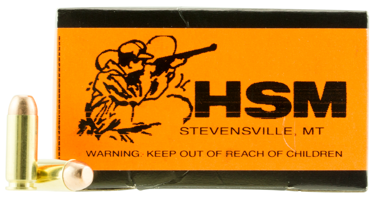 HSM Training 10mm Auto 180gr FMJ 50 Rd - Box or Case