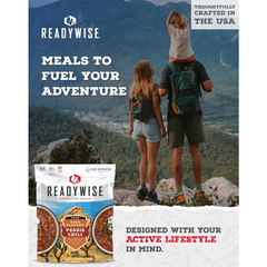ReadyWise High Plateau Veggie Chili Soup - 6 Pouch Case