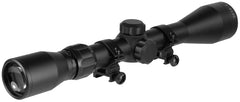 TruGlo Buckline Black Anodized 3-9x 40mm 1" Tube BDC Reticle