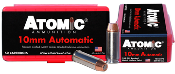 Atomic Precision Craft 10mm Auto 180gr Bonded Match Hollow Point - Box or Case