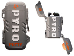 Pyro Putty Dual Arc Elite Lighter Gray