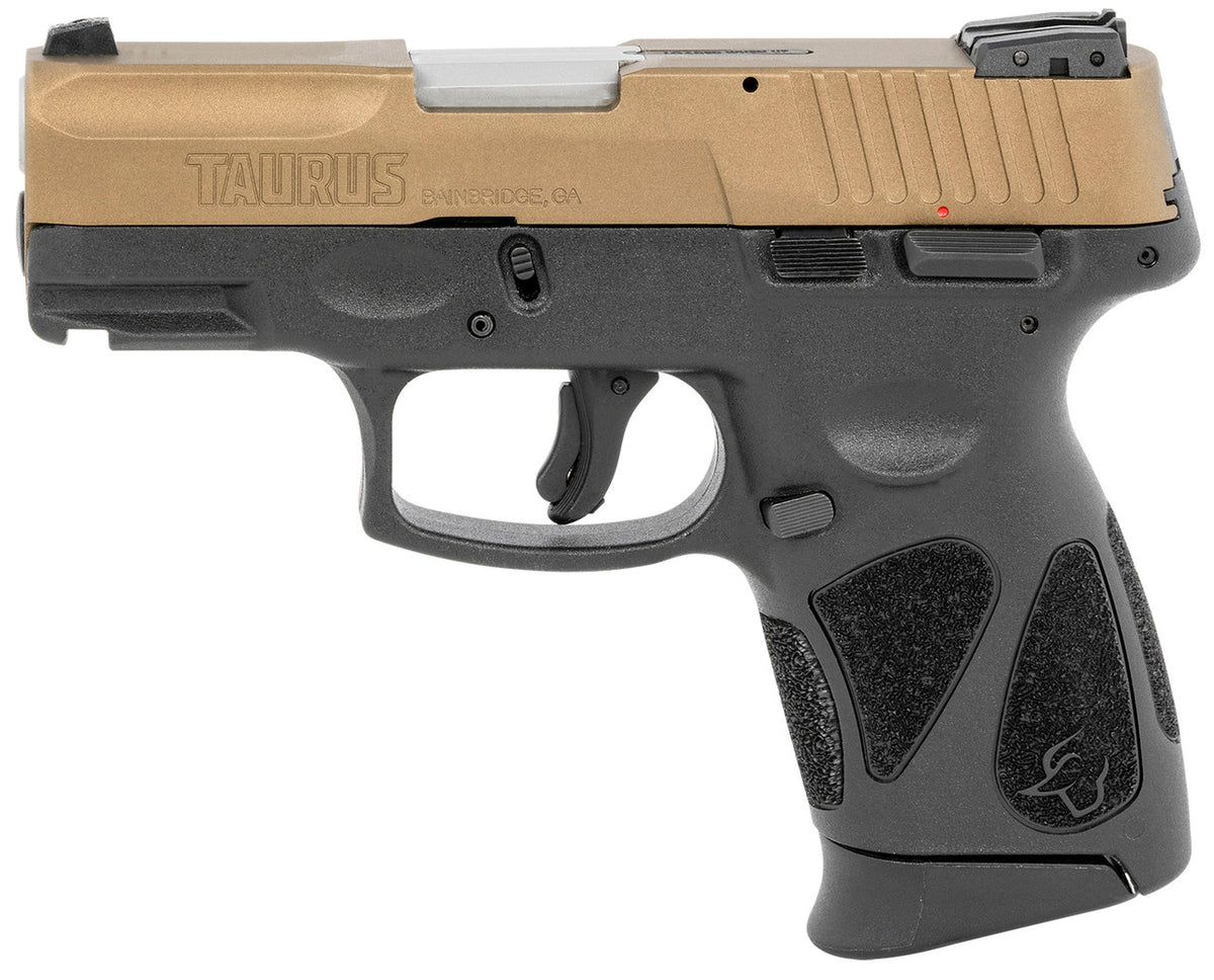 Taurus PT111 G2C Semi Auto Pistol 9mm Luger Bronze/Black