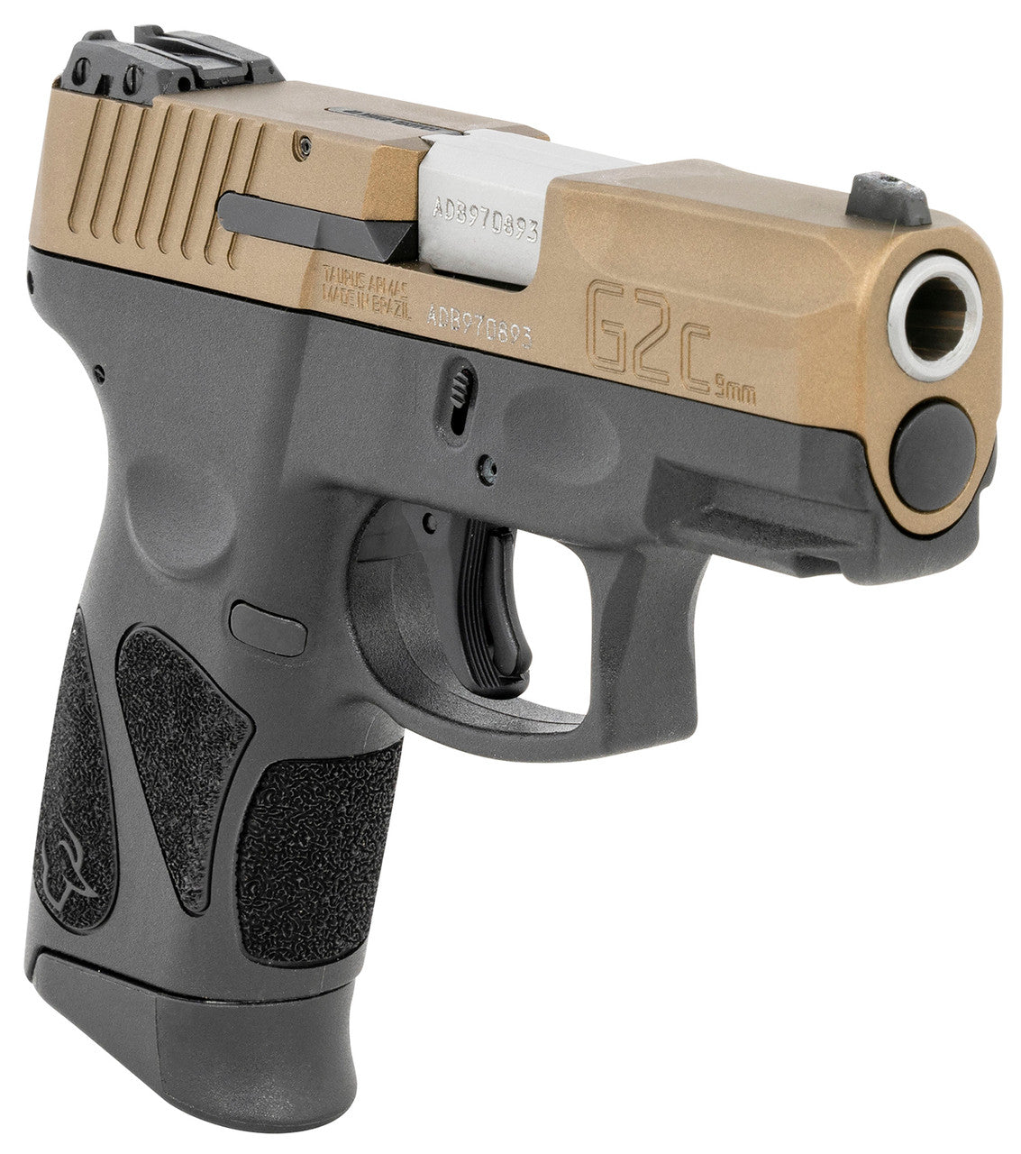 Taurus PT111 G2C Semi Auto Pistol 9mm Luger Bronze/Black
